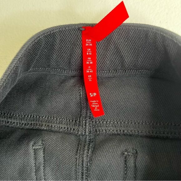 Spanx Jean-ish Ankle Leggings Black Jegging Pull On Skinny Women Small 20018R - Picture 9 of 16